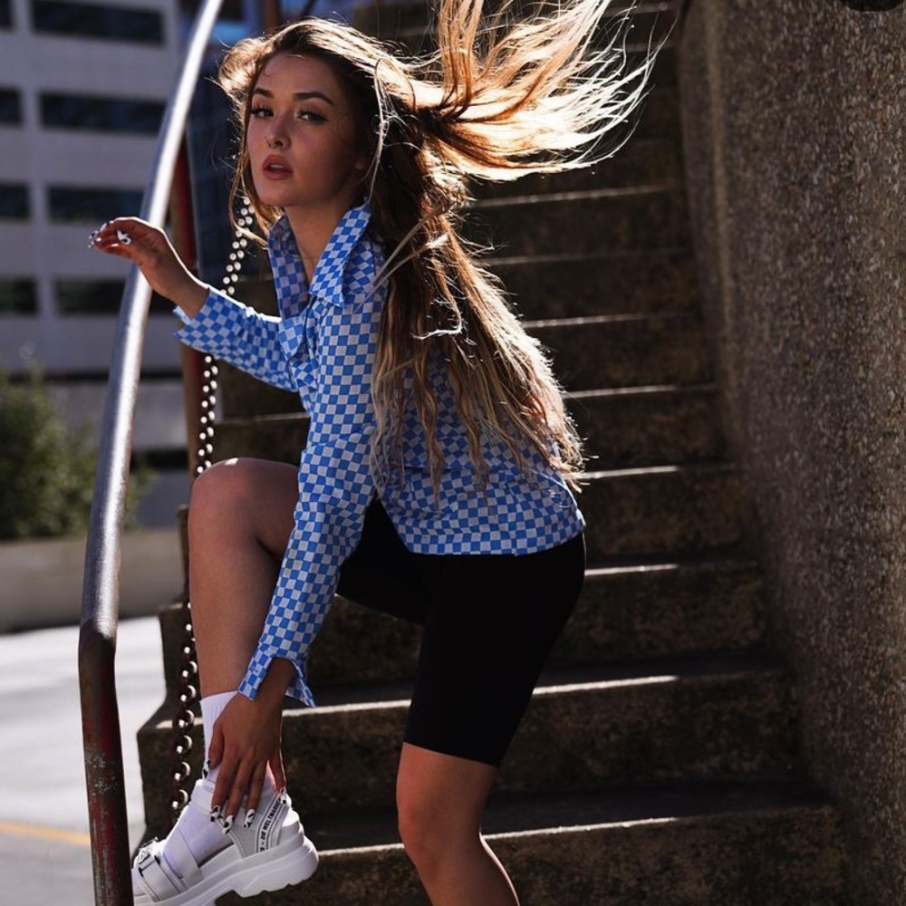 VINTAGE checkered shirt
